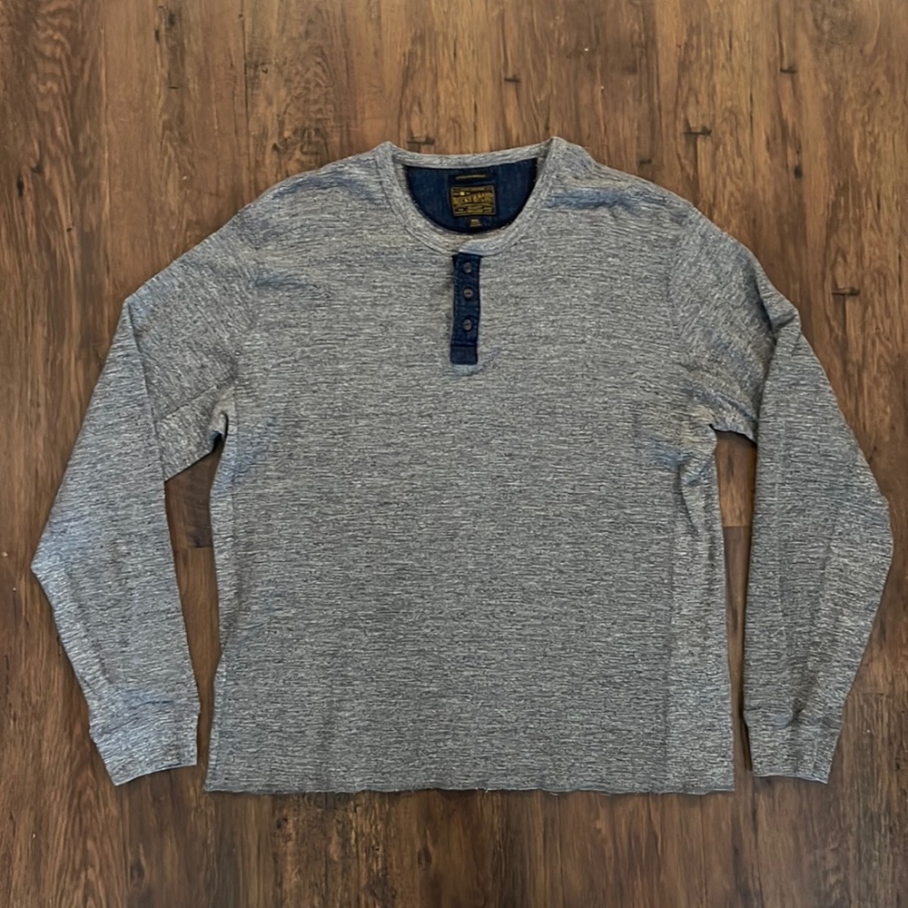 Lucky Brand Lived In Henley Shirt Mens XXL